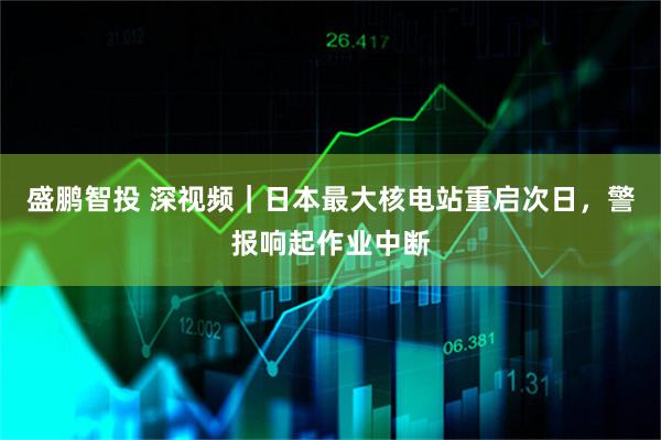 盛鹏智投 深视频｜日本最大核电站重启次日，警报响起作业中断